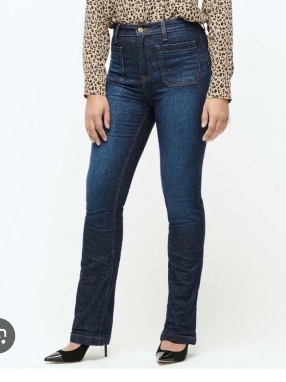 J. Crew Dark Wash Boot Cut Jeans